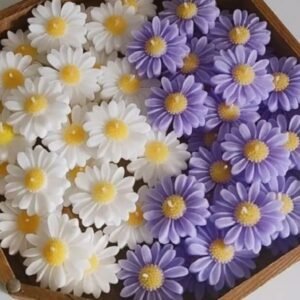 🌻 Sunflower Candles (Custom Colors) Set of 2