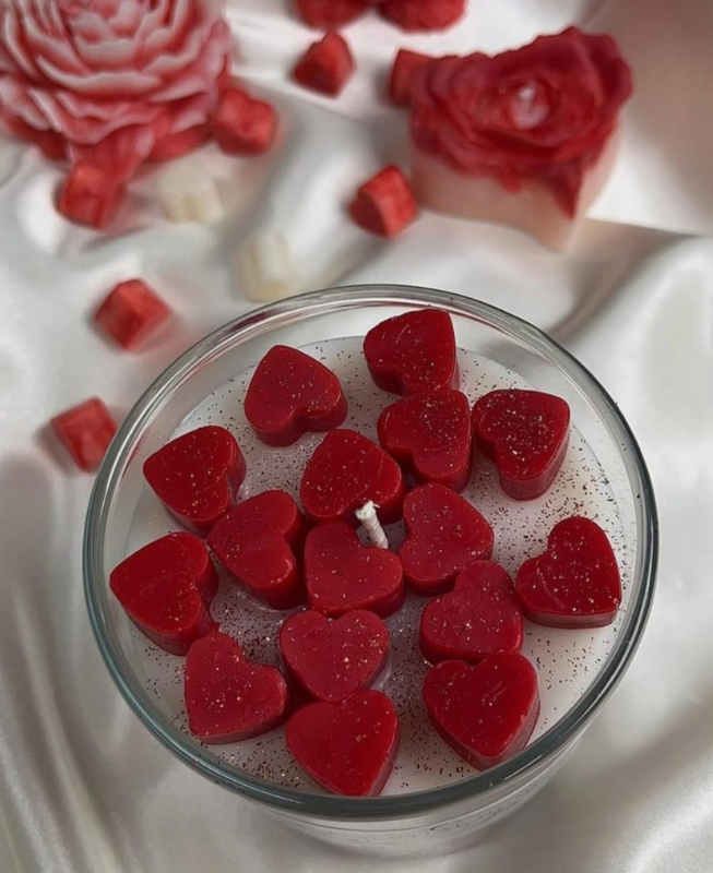 Heart-shaped Scented Candle