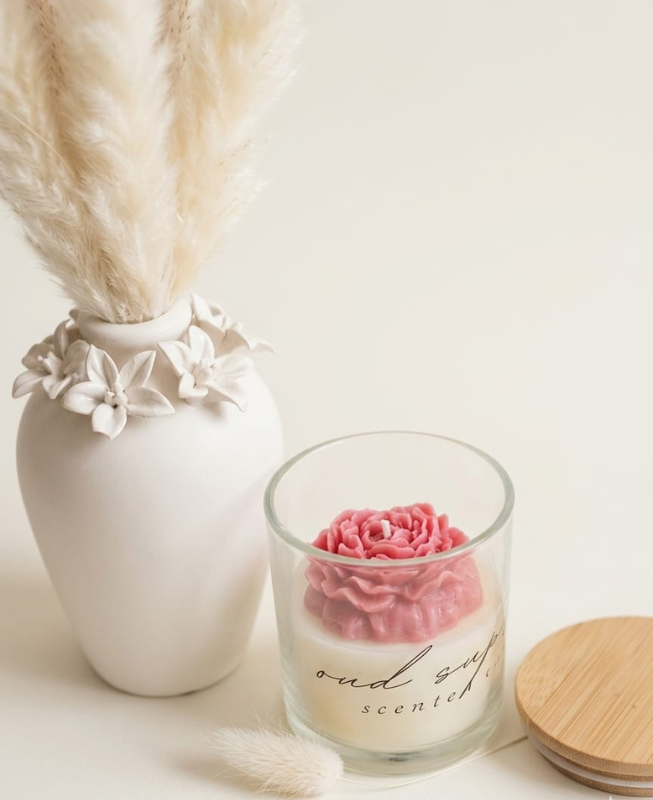 Oud Supreme Scented Jar Candle - Image 2